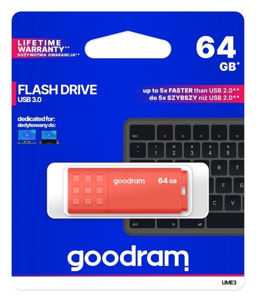 Pendrive UME3 64GB USB 3.0