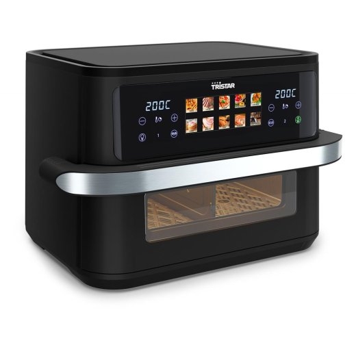 Tristar Dualzone Flex Airfryer FR-9078 Power 2800 W Capacity 10 L Hot air technology Black