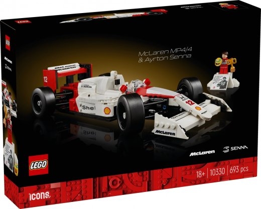 LEGO Icons 10330 McLaren MP4/4 and Ayrton Senna