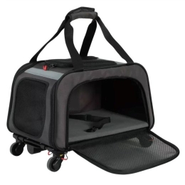 ZOLUX Nomad – wheeled pet carrier for dogs and cats – 47×32×27 cm