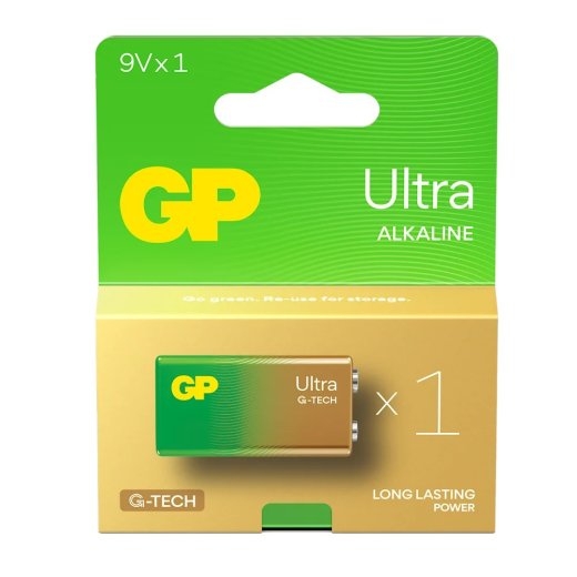 GP Battery Alkaline batteries 6LR61 9V ULTRA 1 pcs