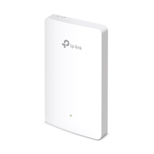 TP-LINK AX1800 Wall-Plate Dual-Band Wi-Fi 6 Access Point EAP615-Wall 802.11ax 10/100/1000 Mbit/s Ethernet LAN (RJ-45) ports 4 MU-MiMO Yes PoE out