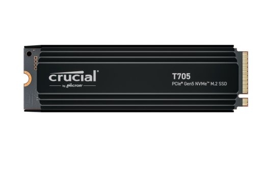 T705 4TB M.2 NVMe 2280 PCIe5.0 14100/12600 heatsink