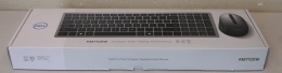 SALE OUT. Dell Keyboard and Mouse KM7120W Wireless Russian Dell Keyboard and Mouse KM7120W Wireless Batteries included Bluetooth Russian Titan Gray...