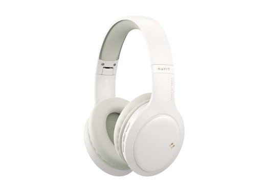 Havit H633BT - wireless on-ear headphones, beige