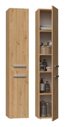 Topeshop NEL II ARTISAN bathroom storage cabinet Oak