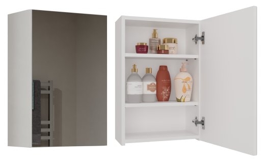 Topeshop POLA 1DL BIEL bathroom storage cabinet White