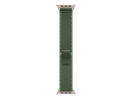 Apple 49mm Green/Neon Trail Loop - S/M - Natural Titanium Finish Apple