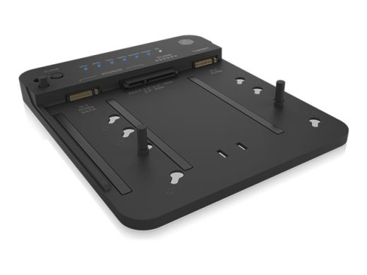 Raidsonic Icy Box Docking and Clone station for 2x M.2 NVMe SSD IB-2913MCL-C31