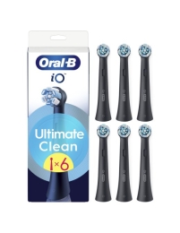 Oral-B Replaceable toothbrush heads iO UltimateClean Heads For adults Black