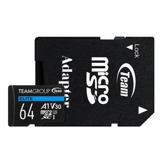 Team Group Flash-Card incl. SD-Adapter - SDXC UHS-I - 64
