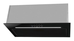 Amica OMP6255BG Built-in cooker hood black 389 m³/h