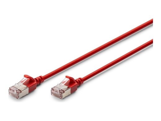 Digitus Slim Patch Cable, 1 m DK-1632-A-010S-R Red