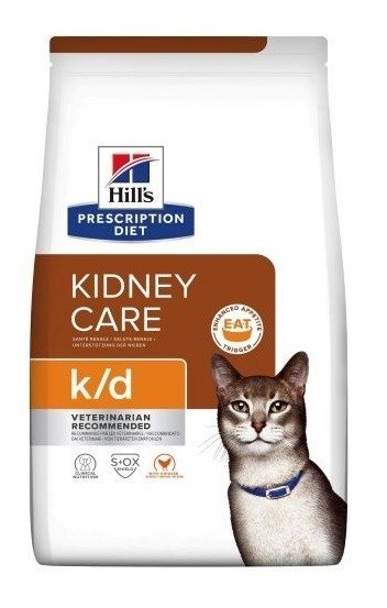 HILL'S PRESCRIPTION DIET Feline k/d Kidney Care Dry cat food Chicken 3 kg