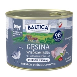 BALTICA Smaki regionów Goose - wet cat food - 185g