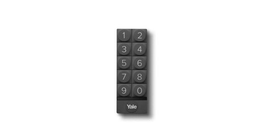 Yale 05/301000/BL numeric keypad Bluetooth Black