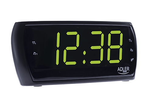 Adler Alarmclock Radio AD 1121 Alarm function Black