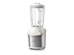 Philips Atlantic High Speed Blender HR3760/01 7000 Series Tabletop 1500 W Jar material Glass Jar capacity 2 L Ice crushing Metal/White