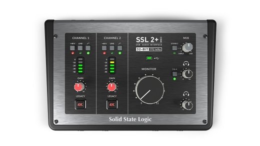 Solid State Logic SSL2+ MKII - Interfaz de audio USB-C 2x2