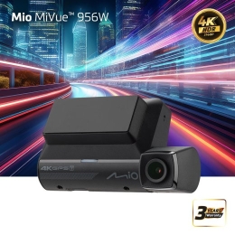 Mio Premium 4K HDR Dash Cam MiVue 956W GPS Wi-Fi