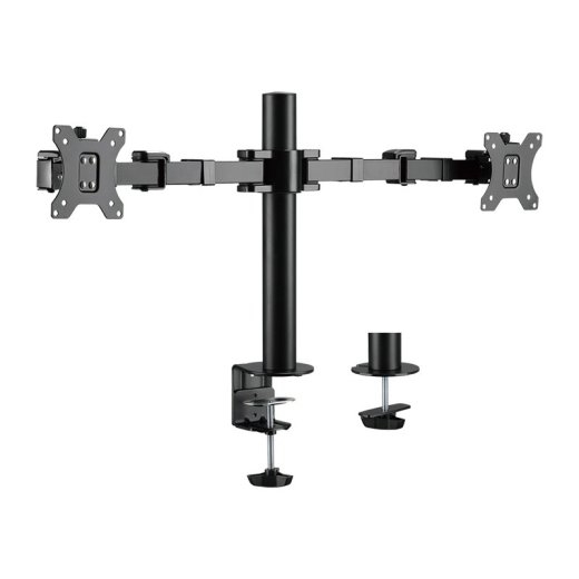 Logilink Dual monitor mount 17-32 inches, arm 380mm, 2x12kg