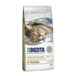 Bozita - Indoor & Sterilised Chicken - dry food for sterilised cats - 2kg