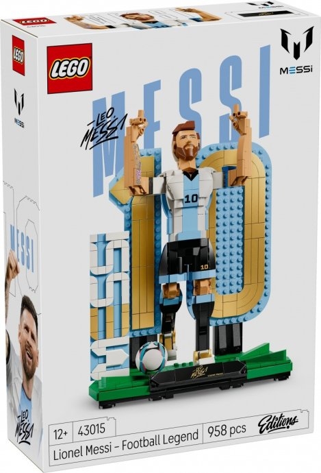 LEGO Editions 43015 Lionel Messi - Soccer Legend