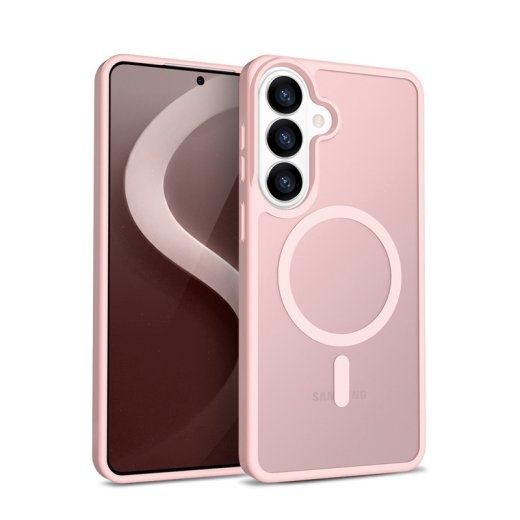 Crong Case MagSafe Samsung Galaxy S26 pink