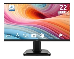 Msi Monitor PRO MP225 E12VL 21.45 inches/FHD/FLAT/120Hz/Black