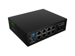 Lanberg Switch Light ILFE-8P-1GE-1S-120 Light Industrial POE 4XBT 4XAT SFP+ ETH DIN FAST Ethernet