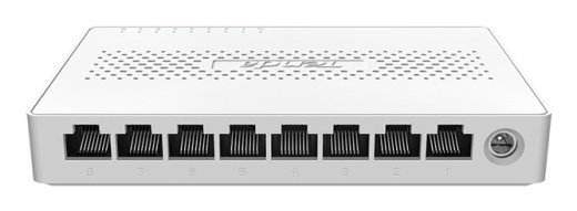 Tenda SM108 network switch 2. Ethernet (100/1000/2500)