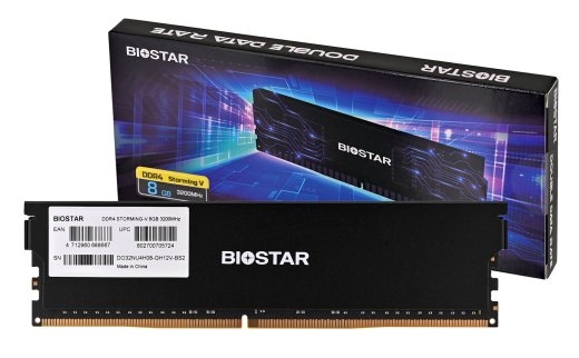 Biostar DDR4 Storming V memory module 8 1 x 8 3200 MHz (DX32NU4H08)