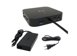 Docking Station USB-C HDMI Dual DP Docking Station Power Delivery 100 W + i-tec Universal Charger 100 W