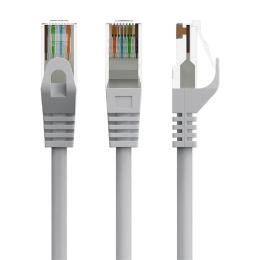 Gembird Patch cord cat.6 copper UTP 5m grey