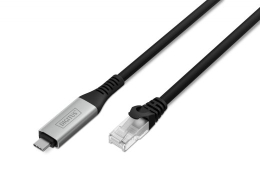 Digitus USB-C - RJ45 cable AK-300601-020-S