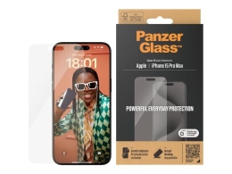 PanzerGlass Screen protector Apple Phone 15 Pro Max Glass Transparent