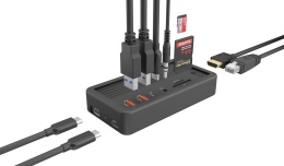IcyBox IB-DK4072M-CU31 10in1, NVMe SSD slot