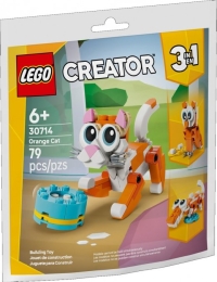 Blocks Creator 30714 Orange Cat