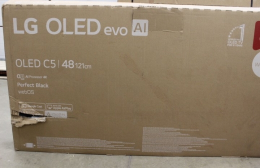 SALE OUT. LG OLED48C51LA 48" (121 cm) OLED TV SALE OUT. LG OLED48C51LA 48 Smart TV webOS 25 DAMAGED PACKAGING