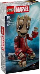 Blocks Super Heroes 76341 Ravager Jumpsuit Groot