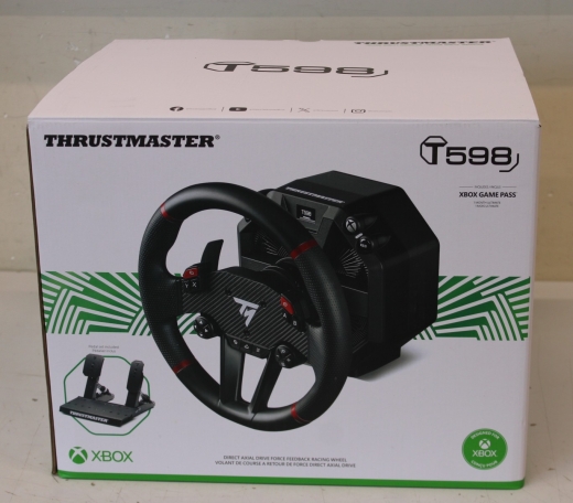 SALE OUT. Thrustmaster T-598 X Racing Wheel, for Xbox Series X/S, Black Thrustmaster Racing Wheel, for Xbox Series X/S, PC T-598 X UNPACKED, USED B...