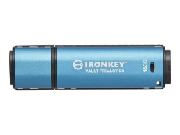 Kingston USB-Stick IronKey Vault - USB 3.2 Gen 1 (3.1 Gen 1) - 16 - Blue