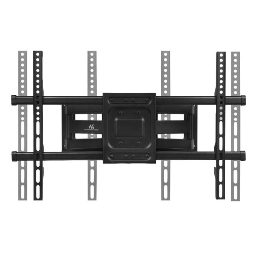 Maclean TV Mount, max VESA 600x400, 32-85", 60kg, horizontal and vertical angle adjustment, profile 65-390mm, black, MC-789