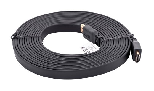 Lanberg CA-HDMI-21CU-0050-BK HDMI cable 5 m HDMI Type A (Standard) Black