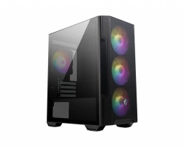 Case MSI MAG FORGE M100R Micro Not included MiniITX Colour Black MAGFORGEM100R