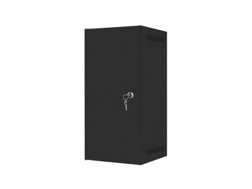 LANBERG 10" WALL-MOUNTED RACK CABINET 12U (280X310, BLACK)