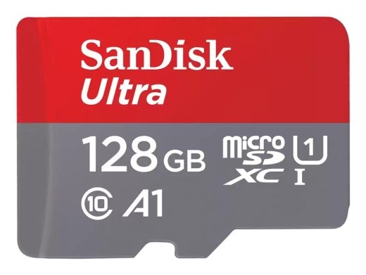 SanDisk Ultra 128 UHS-I Class 10 MicroSDXC Memory Card