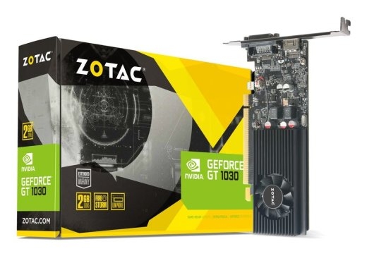 Zotac ZT-P10300A-10L graphics card NVIDIA GeForce GT 1030 2 GDDR5