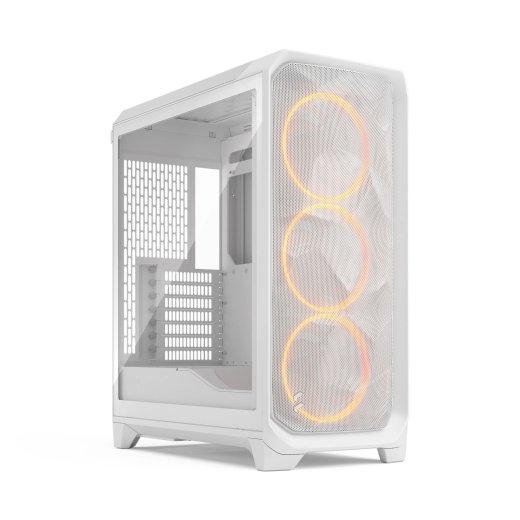 Fractal Design Meshify 3 White RGB TG Clear Tint Mid-Tower ATX