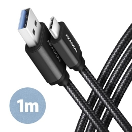 AXAGON Data and charging USB 3.2 Gen 1 cable, 1 m BUCM3-AM10AB USB Type A - USB Type C
